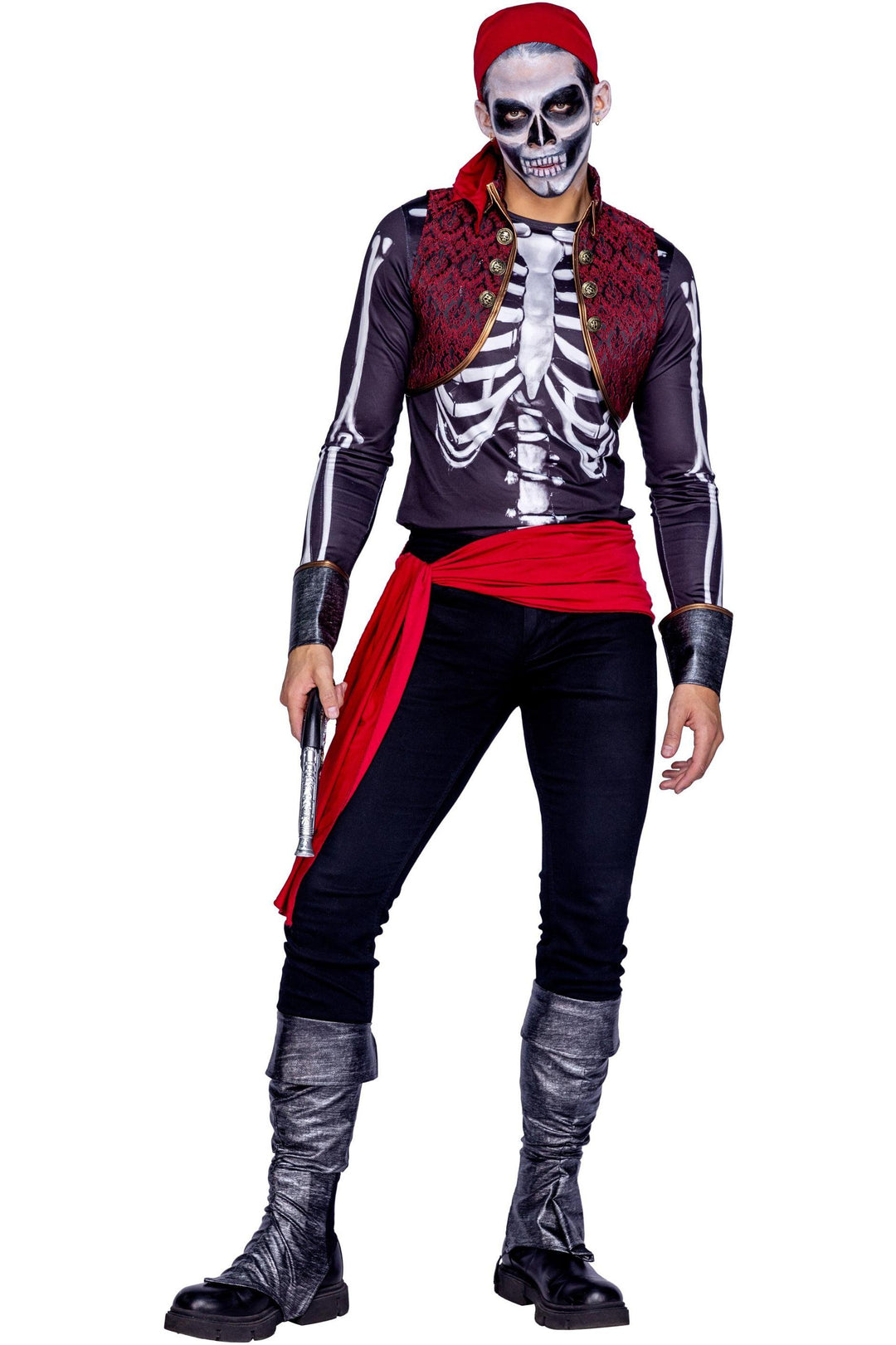 4pc Pirates Curse-Skeleton Costumes-SEXYSHOES.COM