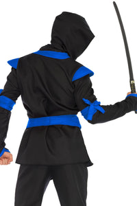 Leg Avenue 5 Piece Ninja Costume Set in Black 