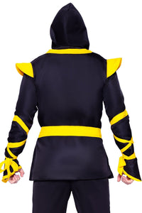 Leg Avenue 5 Piece Ninja Costume Set in Black 