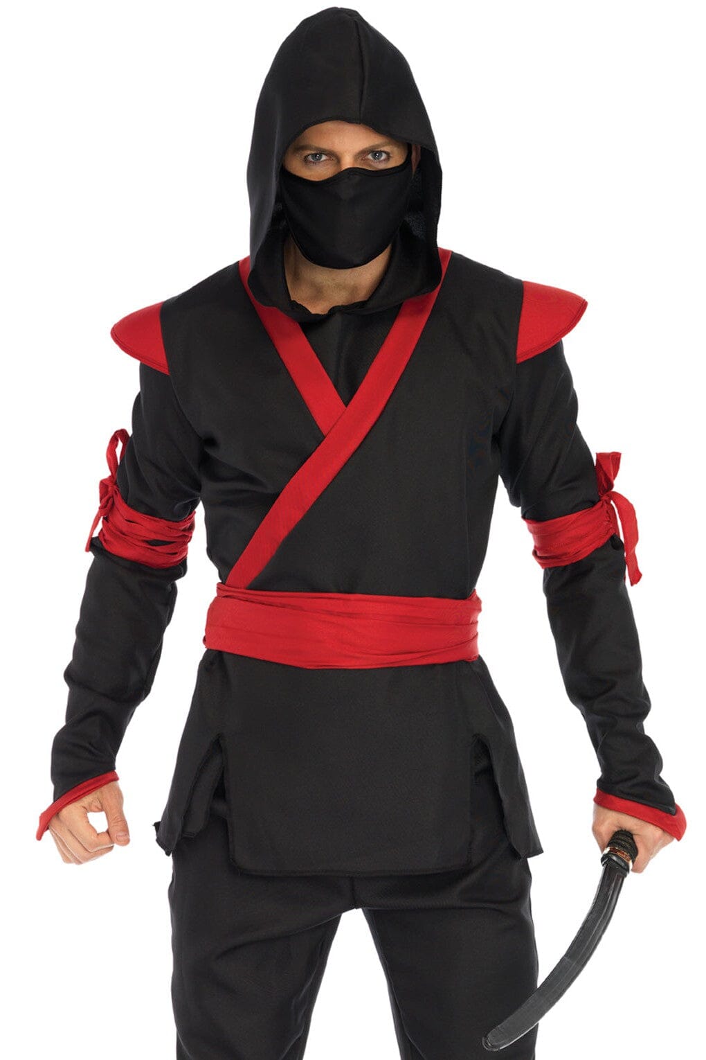 Leg Avenue 5 Piece Ninja Costume Set in Black 