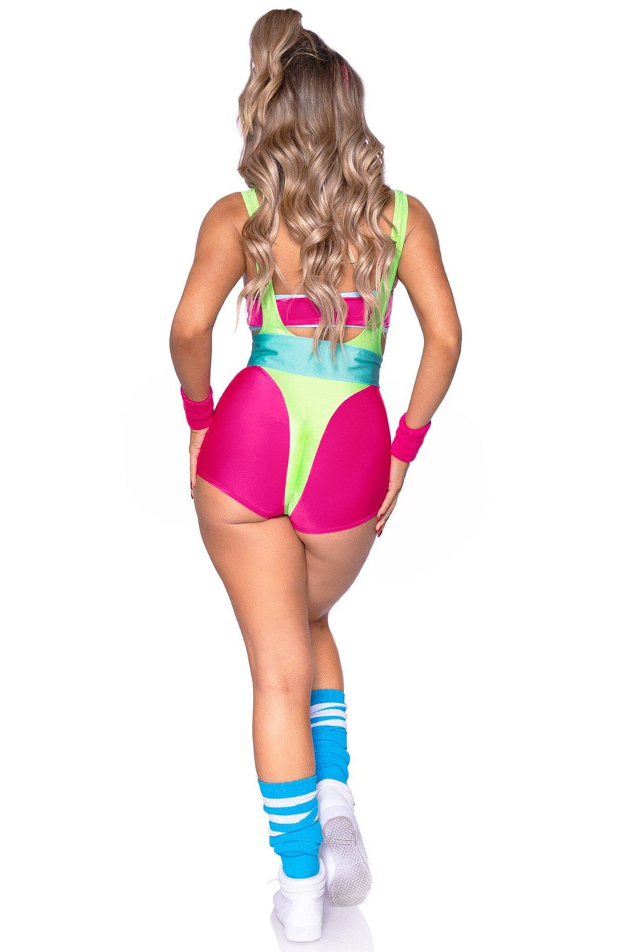 Leg Avenue 5PC. 80s Workout Hottie in Multi 