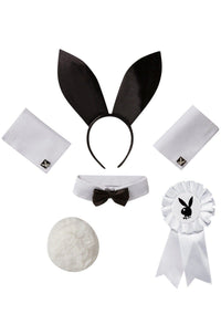 Roma Costumes 6 Piece Playboy Accessories Kit in Black  from SexyShoes.com