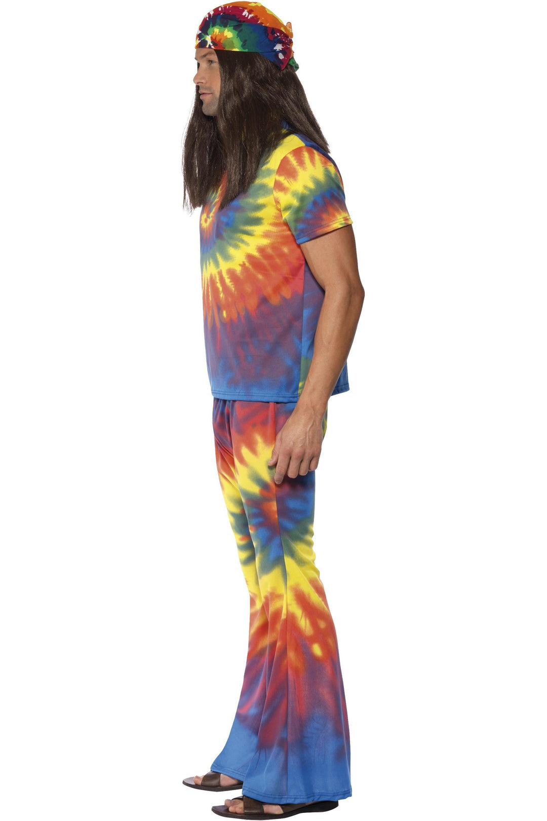 60s Tie Dye Top and  Trousers