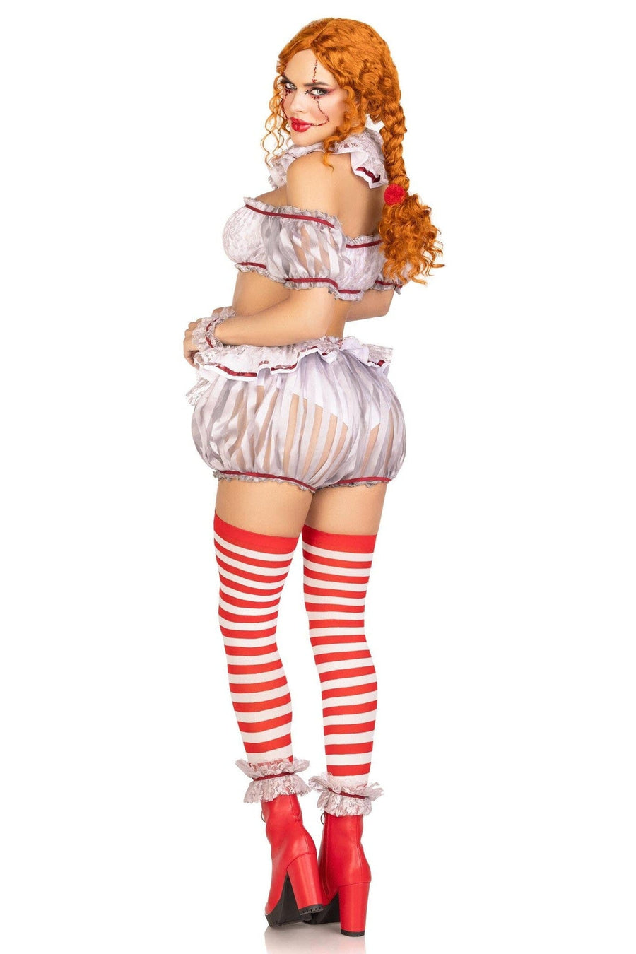Leg Avenue 6PC. Deadly Darling Clown in Multi 