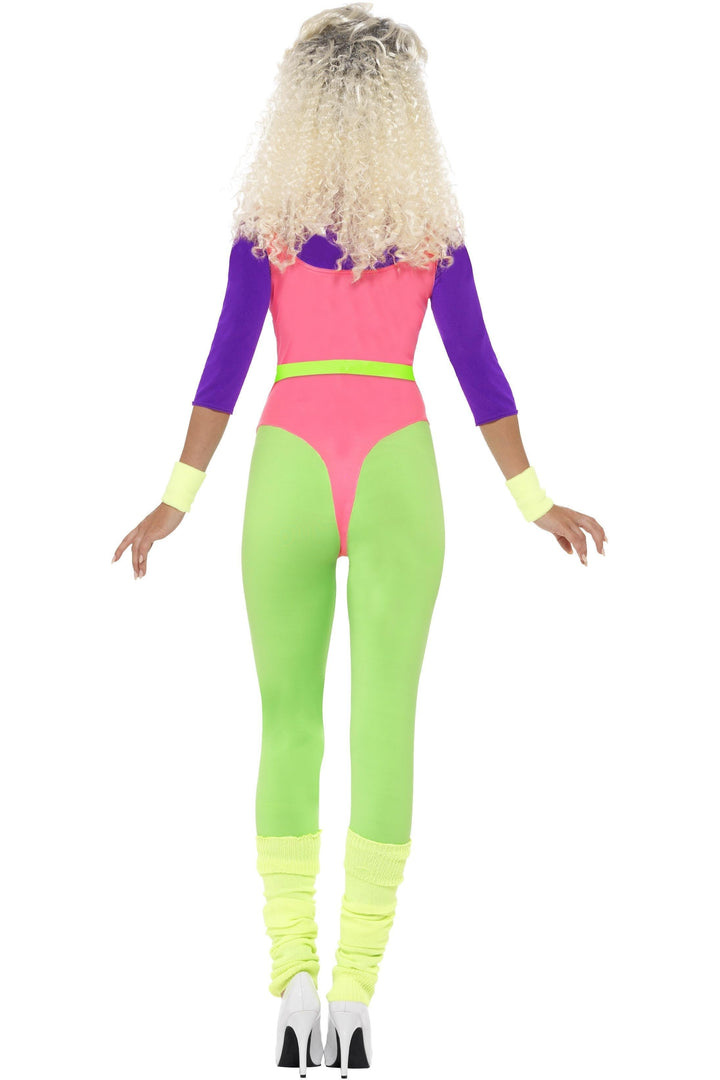 80s Work Out Costume with Jumpsuit
