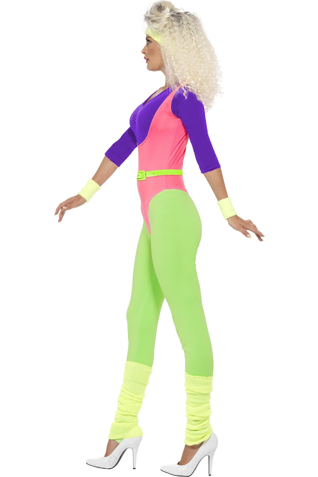 80s Work Out Costume with Jumpsuit