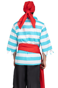 Leg Avenue 4 Piece Pillaging Pirate in Blue 