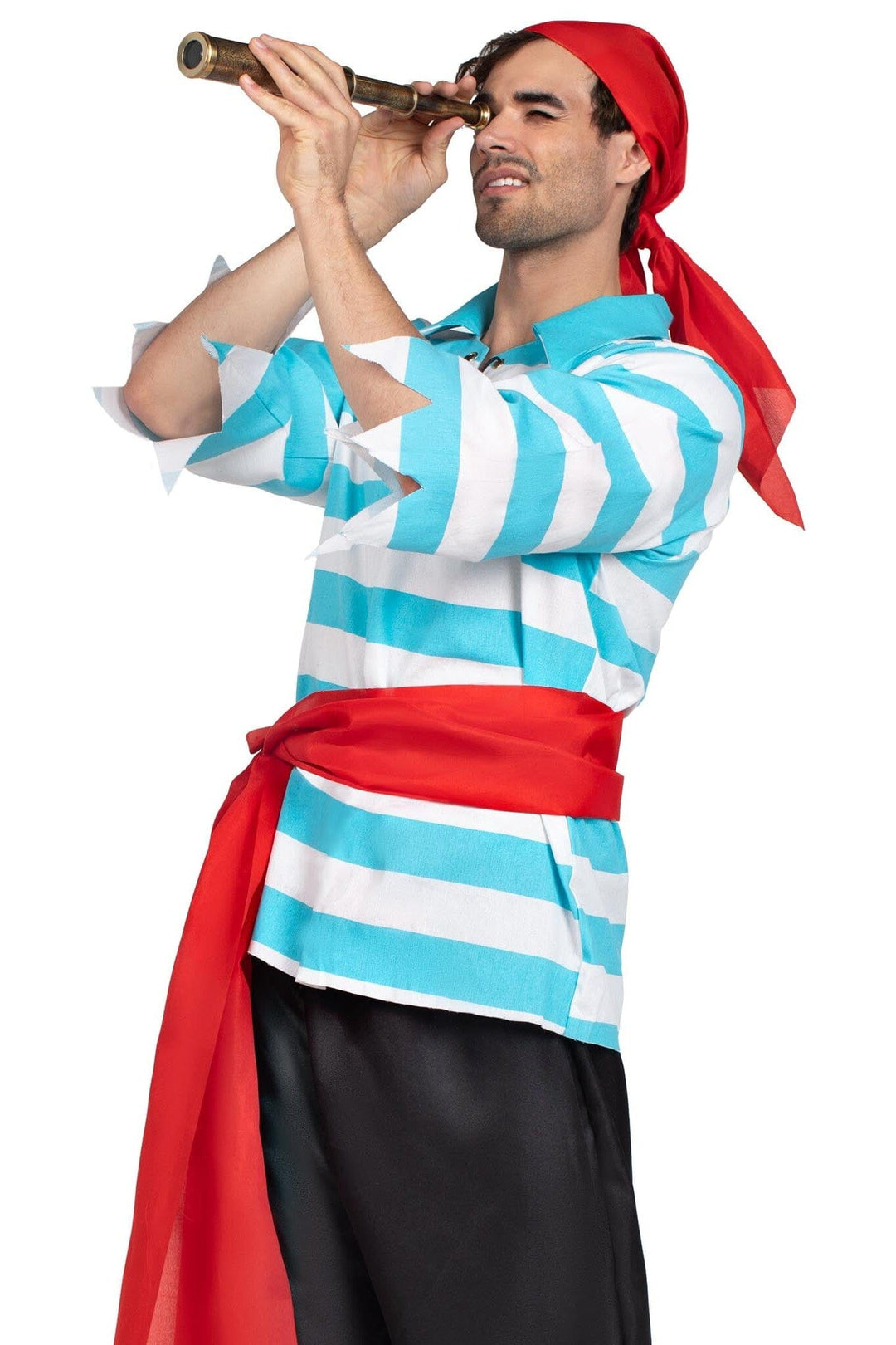 Leg Avenue 4 Piece Pillaging Pirate in Blue 