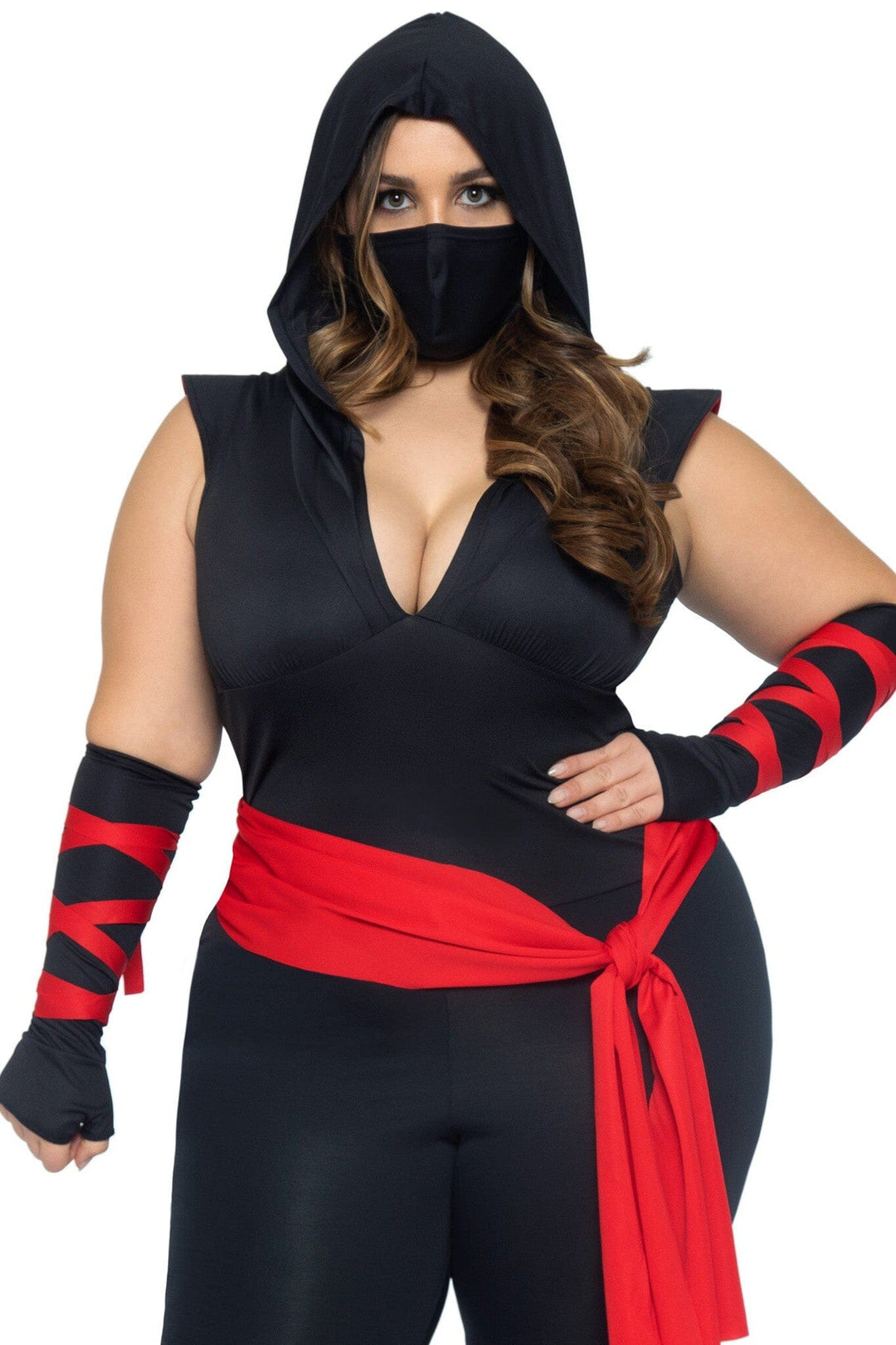 4 Piece Deadly Ninja-Ninja Costumes-SEXYSHOES.COM
