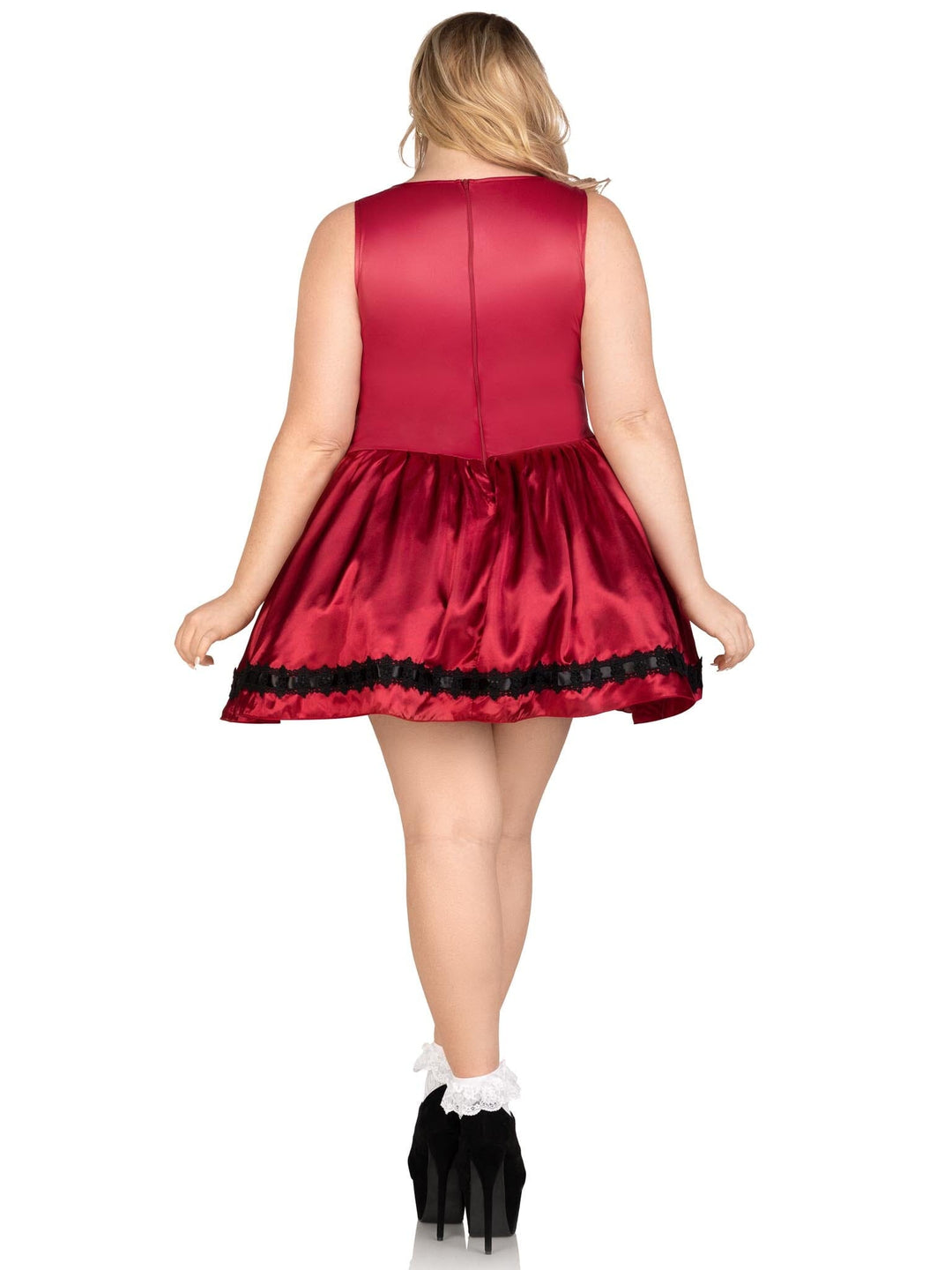 Plus Size Gothic Red Riding Hood Costume-Fairytale Costumes-SEXYSHOES.COM