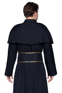 Leg Avenue 2 Piece Priest Costume in Black 