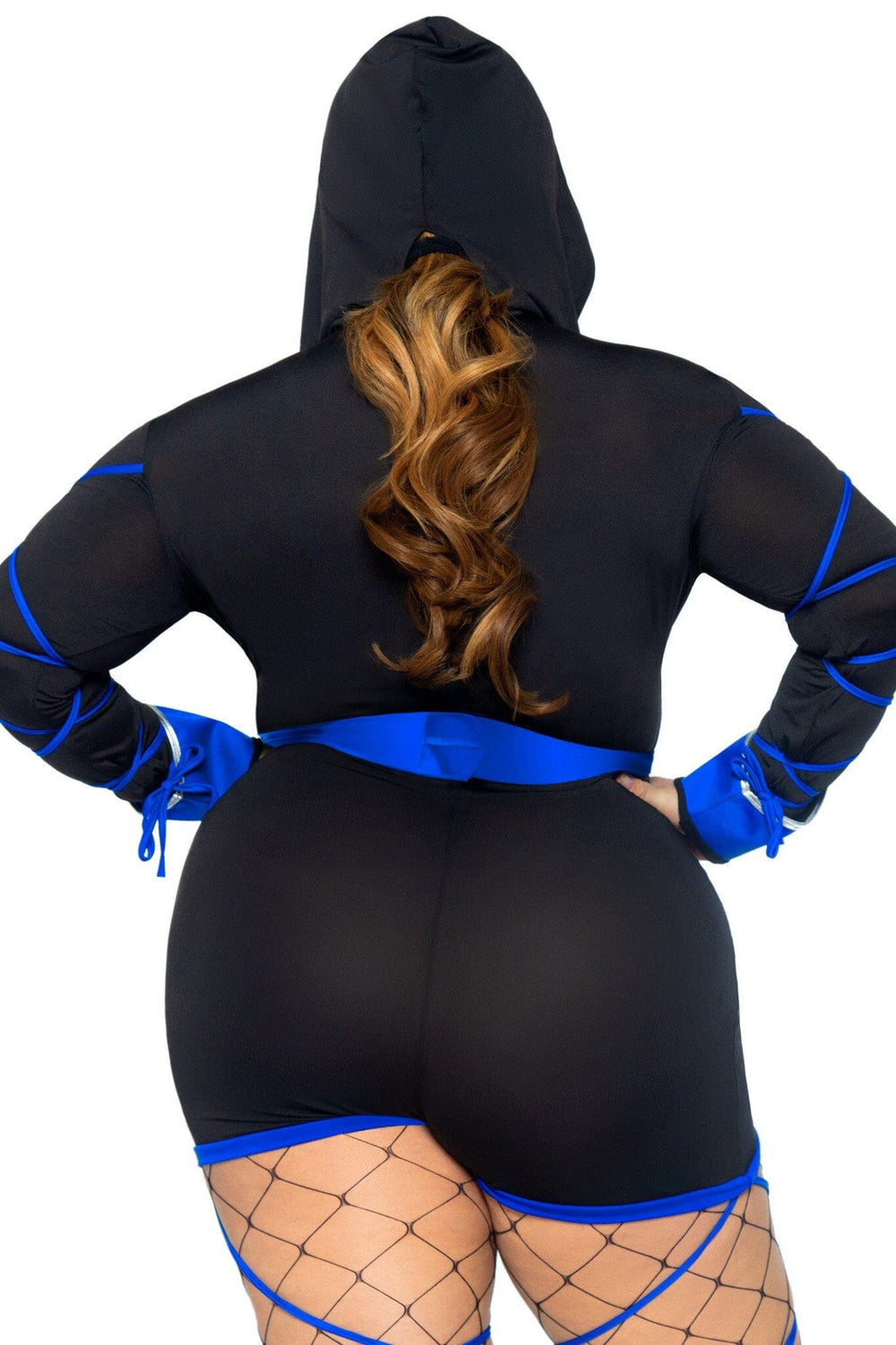 Leg Avenue 3 Piece Dragon Ninja in Black 