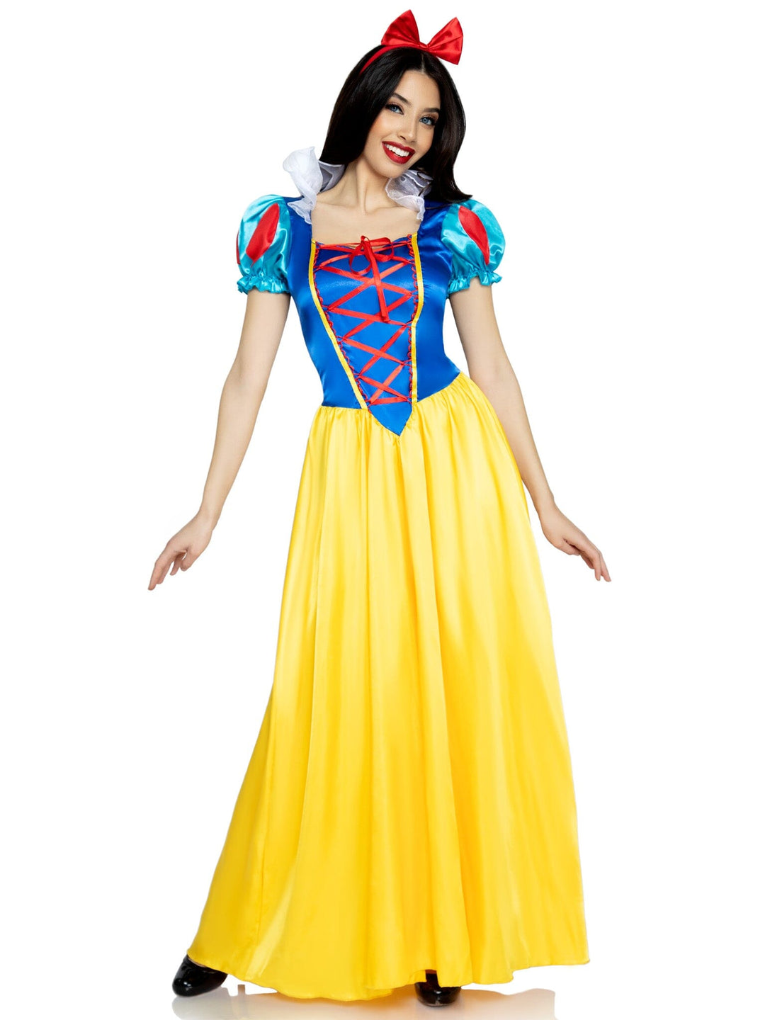 Leg Avenue 2 Pc Classic Snow White Costume in Multi  from SexyShoes.com