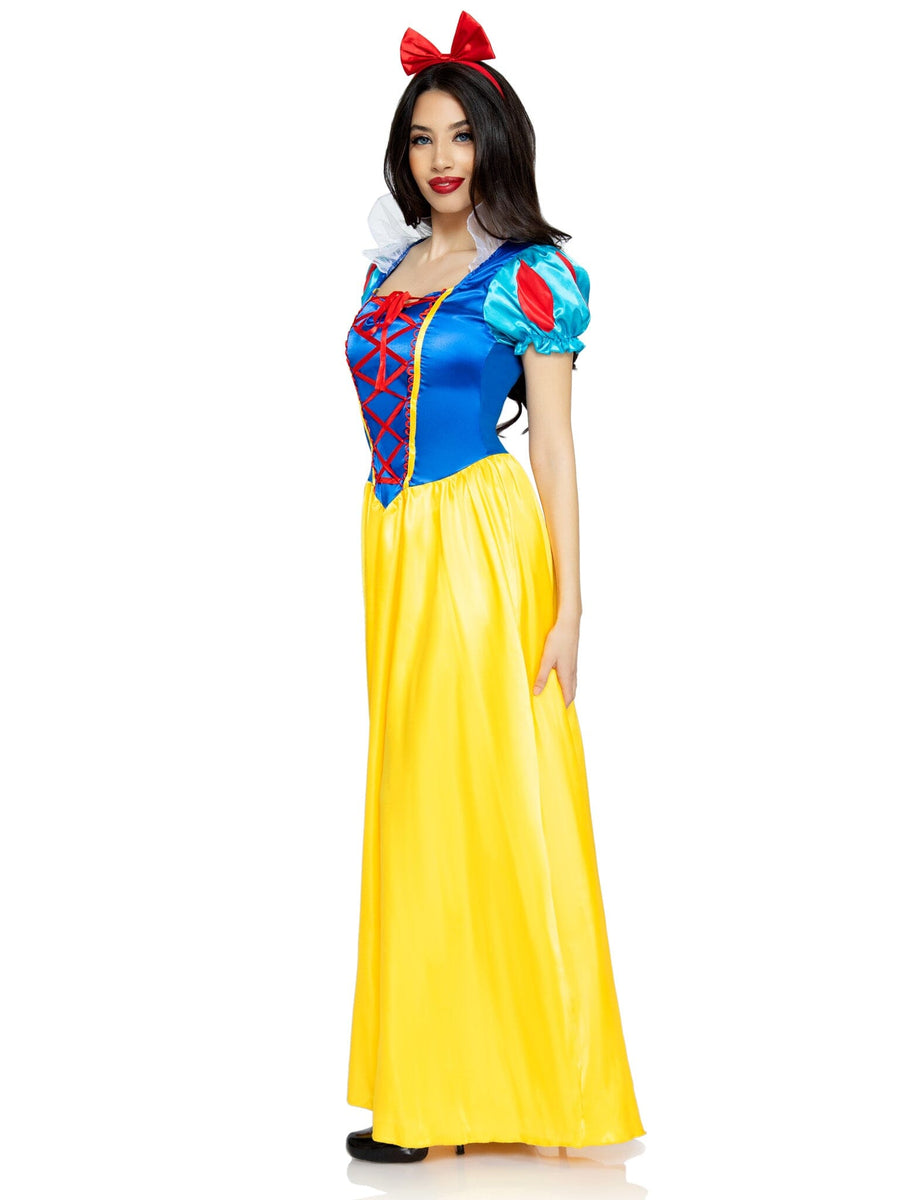Leg Avenue 2 Pc Classic Snow White Costume in Multi 