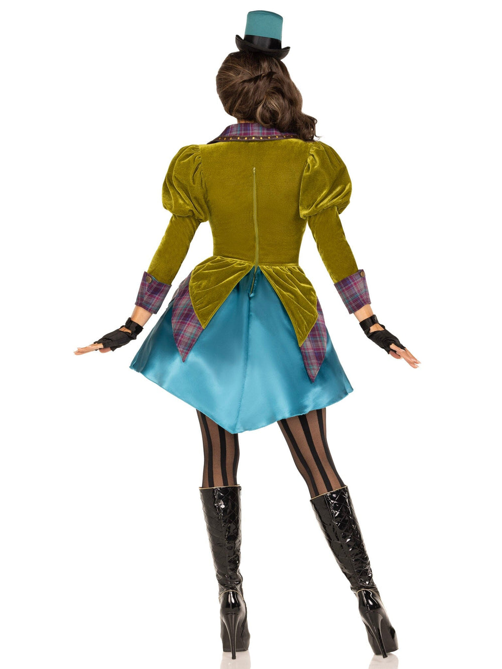 Leg Avenue Deluxe Mad Hatter Costume in Multi 