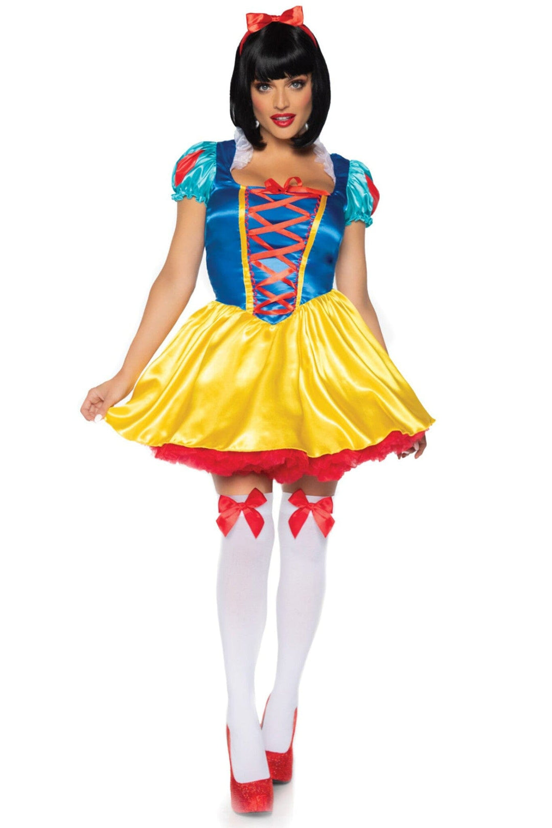 Leg Avenue Classic Snow White Costume in Multi  from SexyShoes.com