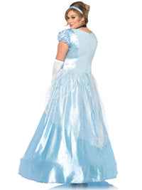 Leg Avenue Plus Size Classic Cinderella Costume in Blue 