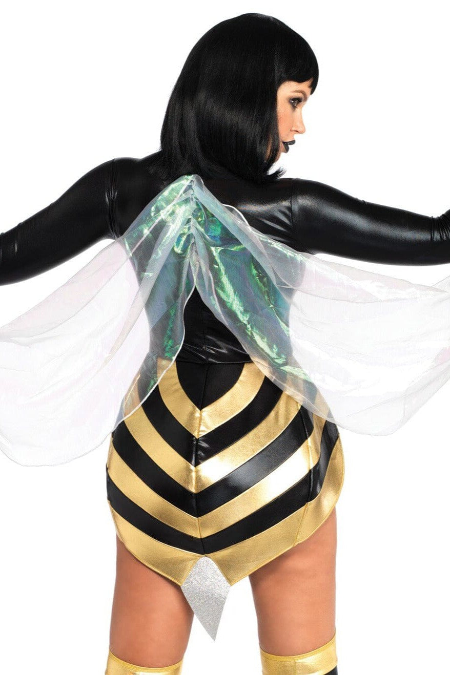 Leg Avenue Hornet Honey Costume in Black 