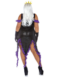 Leg Avenue Plus Size Sultry Sea Witch Costume in Black 