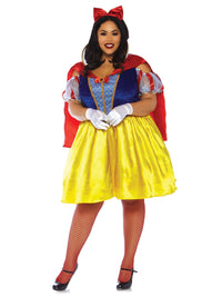 Leg Avenue Plus Size Fairytale Snow White Costume in Multi  from SexyShoes.com