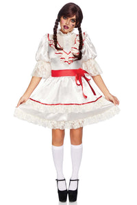 Leg Avenue Haunted Doll Costume in Ivory  from SexyShoes.com