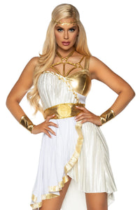 Leg Avenue Grecian Goddess Costume in White 