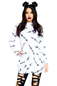 Jersey Stitch Dress-Costume Dresses-SEXYSHOES.COM