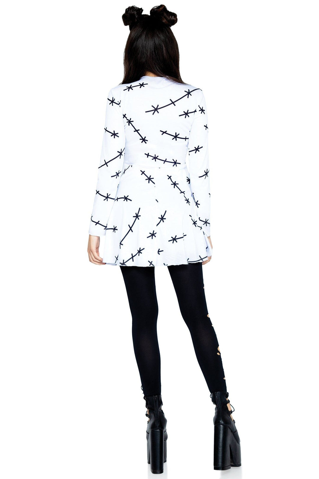 Jersey Stitch Dress-Costume Dresses-SEXYSHOES.COM