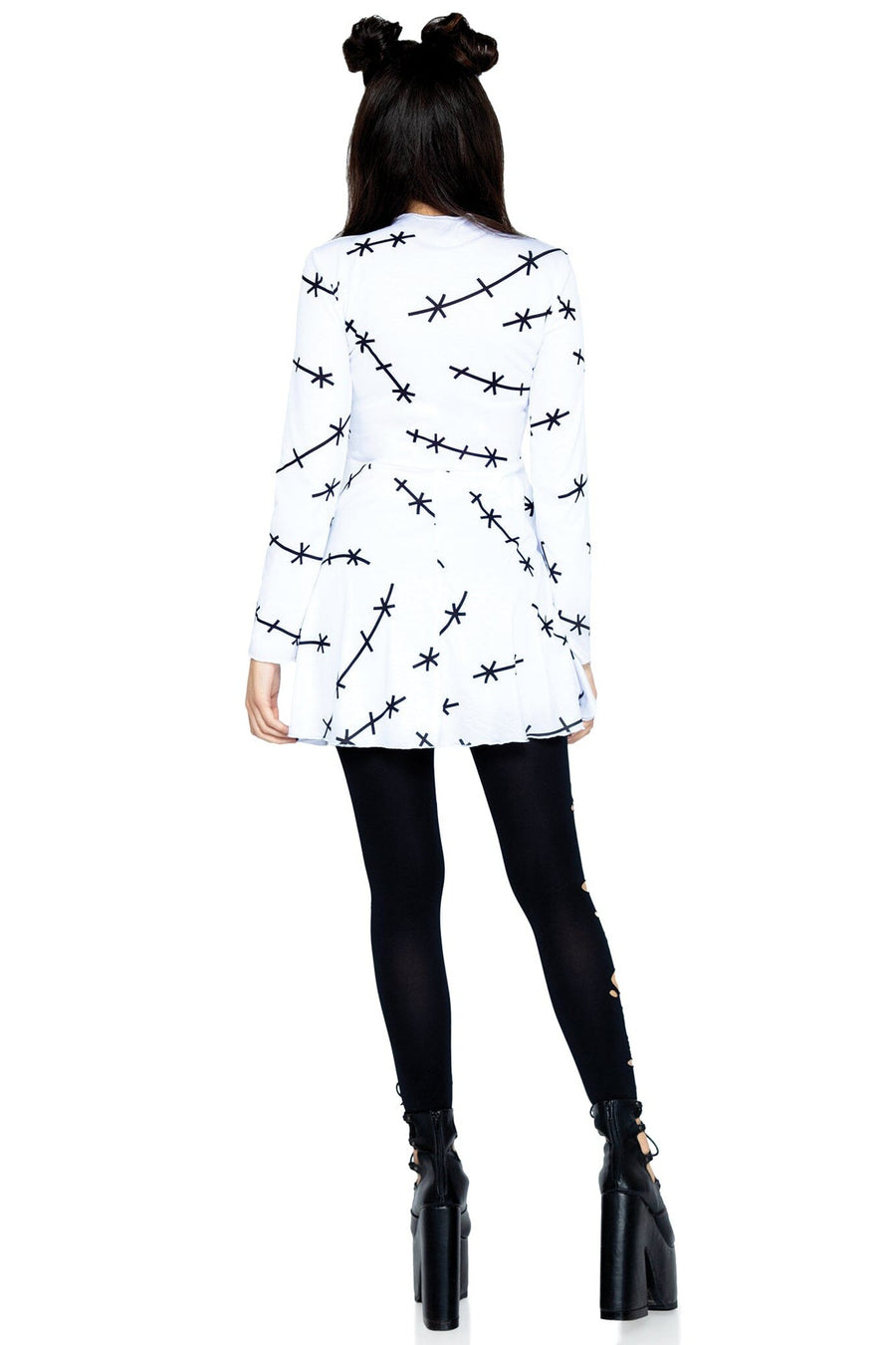 Jersey Stitch Dress-Costume Dresses-SEXYSHOES.COM