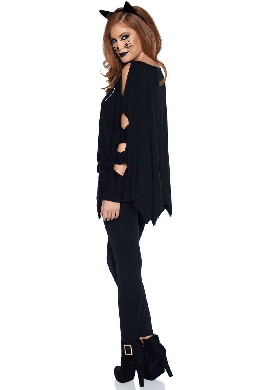 2 Piece Cat Poncho Costume-Animal Costumes-SEXYSHOES.COM