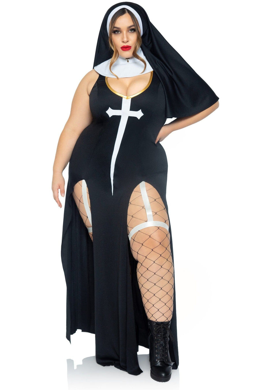 3 Piece Sultry Sinner-Uniformed Costumes-SEXYSHOES.COM