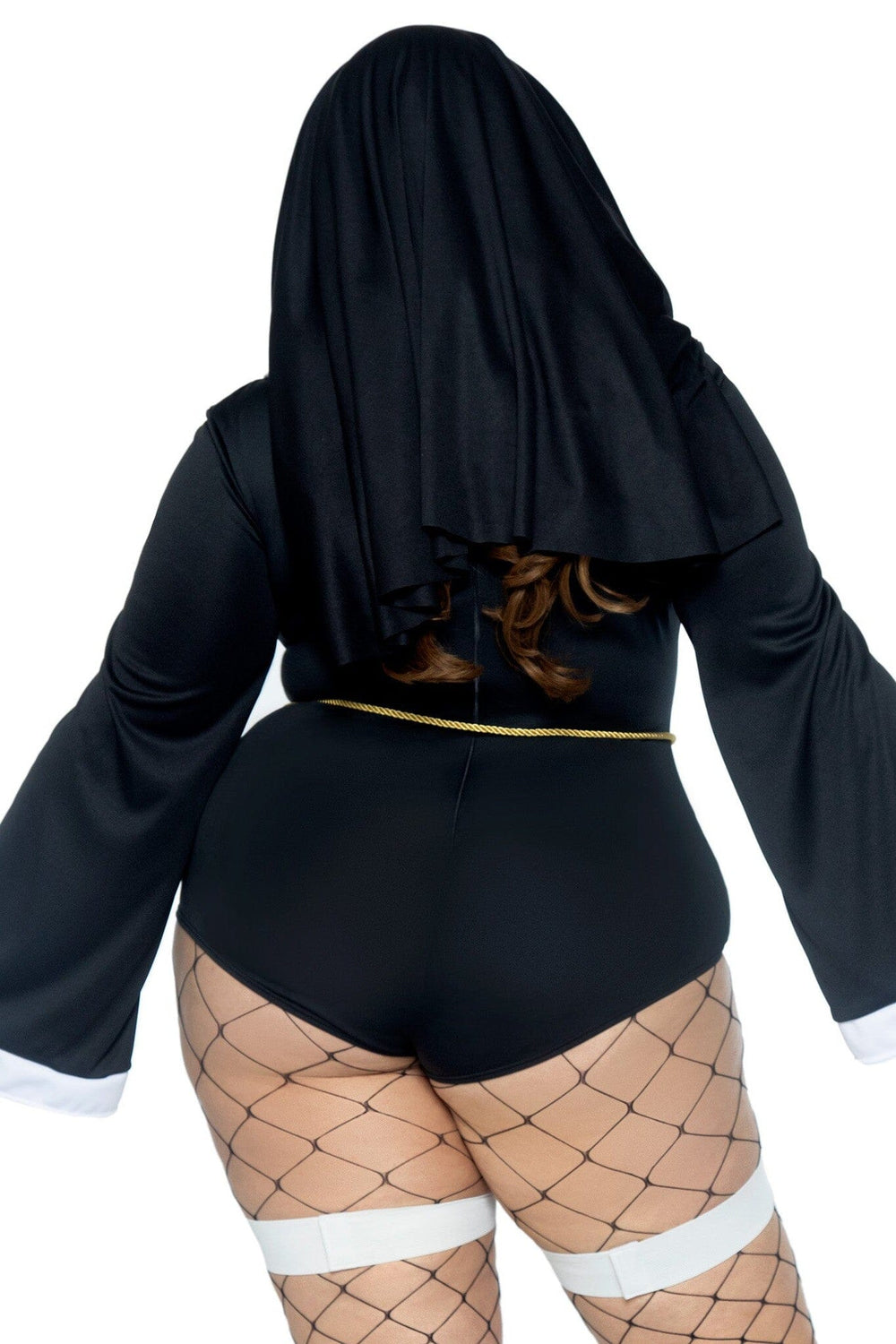 Leg Avenue 4 Piece Sister Sin in Black 