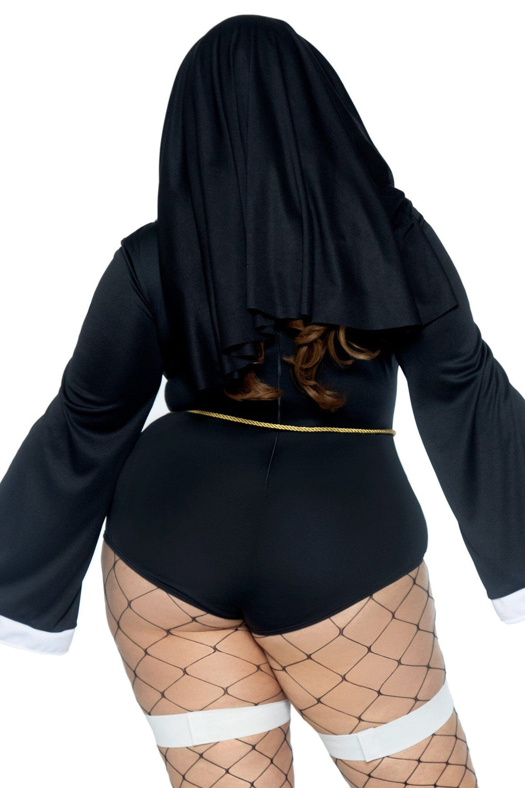 Leg Avenue 4 Piece Sister Sin in Black 