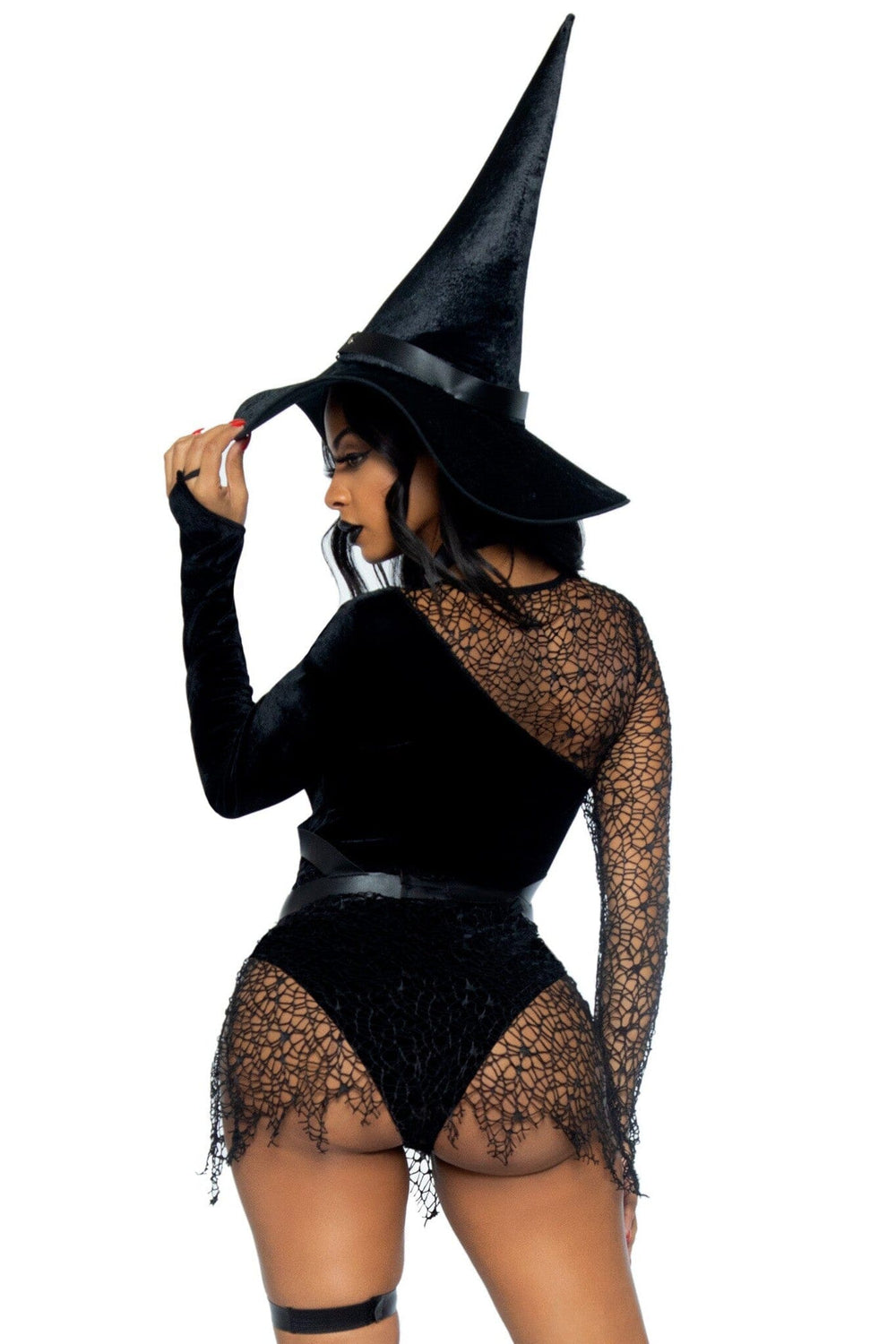 Leg Avenue 3 Piece Crafty Witch in Black 