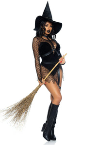 3 Piece Crafty Witch-Witch Costumes-SEXYSHOES.COM