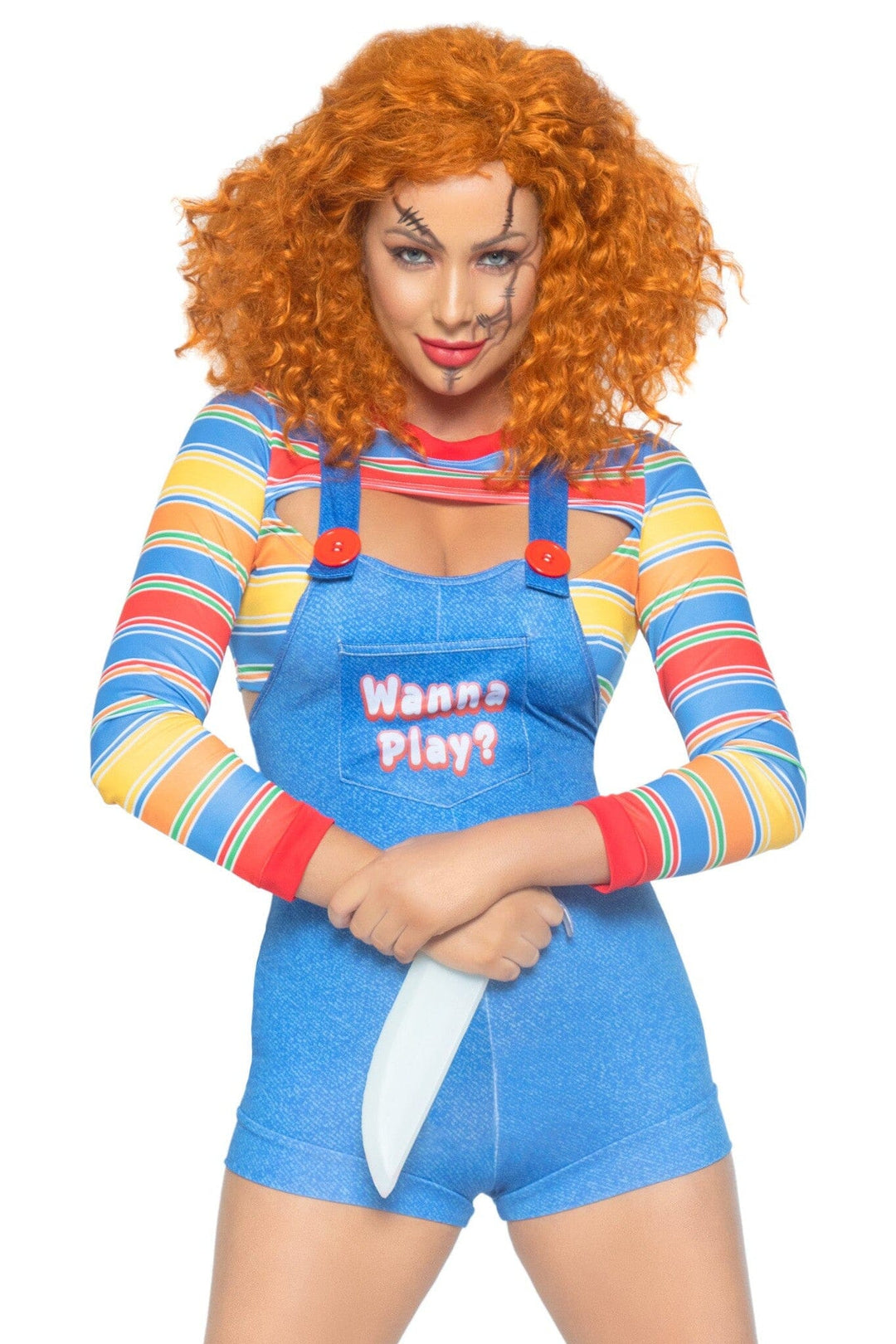 Leg Avenue 2 Piece Demon Doll in Multi 