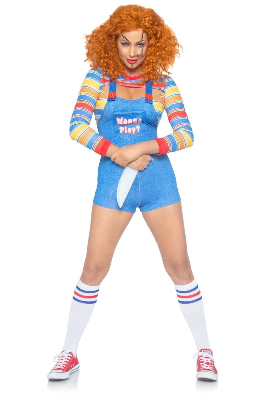 Leg Avenue 2 Piece Demon Doll in Multi 