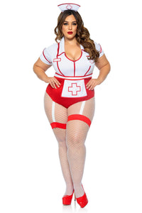 Leg Avenue 2 Piece Nurse Feelgood in Green 