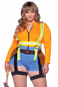 2 Piece Nailed It Construction-Uniformed Costumes-SEXYSHOES.COM