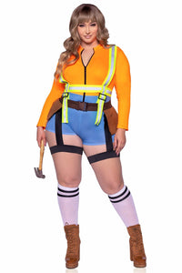 2 Piece Nailed It Construction-Uniformed Costumes-SEXYSHOES.COM