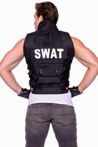 2 Piece SWAT Commander-Cop Costumes-SEXYSHOES.COM