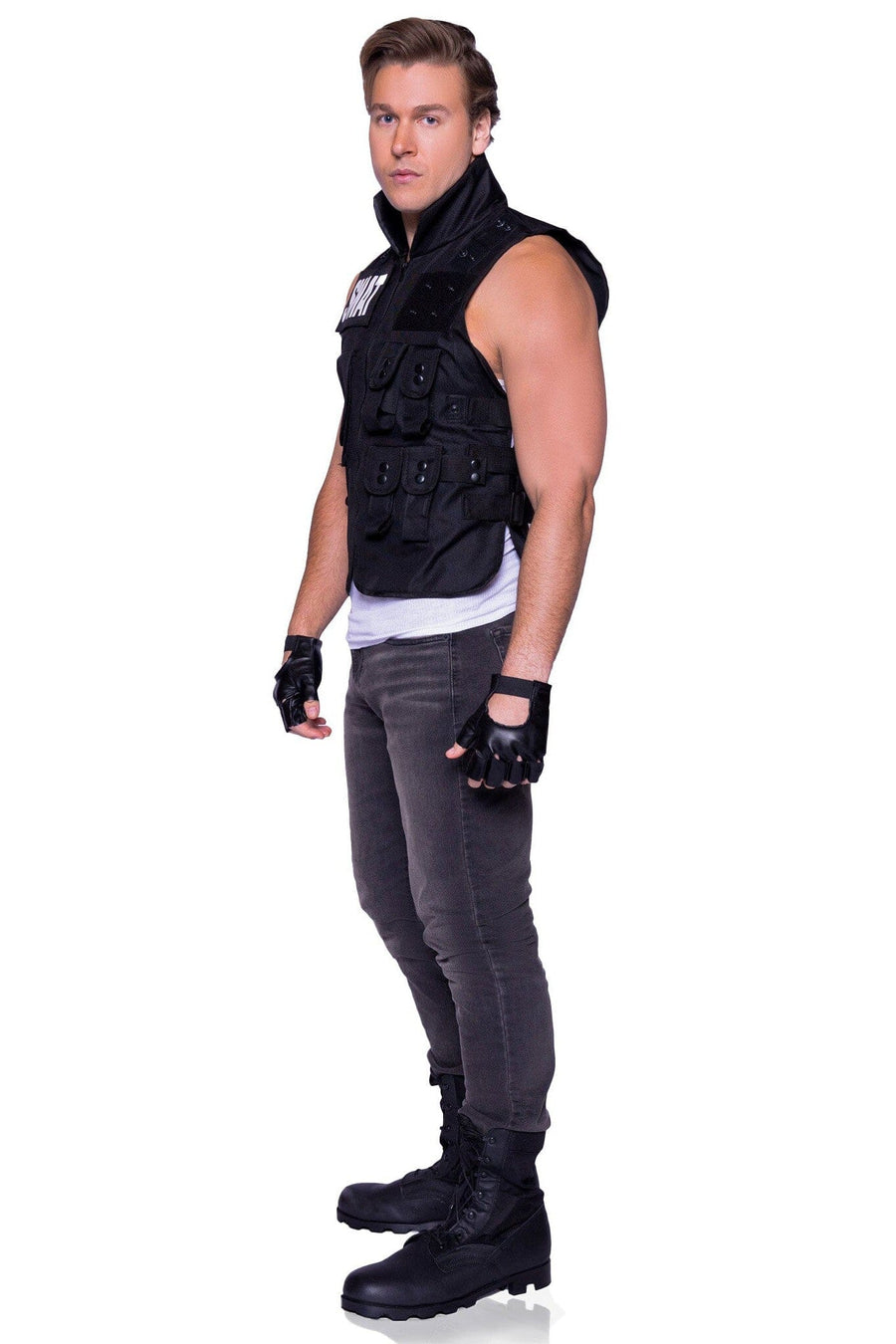 2 Piece SWAT Commander-Cop Costumes-SEXYSHOES.COM