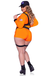 Leg Avenue 3 Piece Space Commander in Orange 