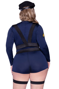 Leg Avenue 6 Piece Handcuff Hottie in Blue 