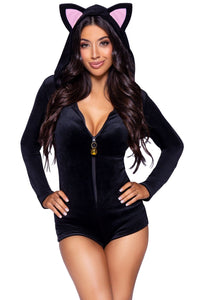 Leg Avenue Comfy Cat in Black 