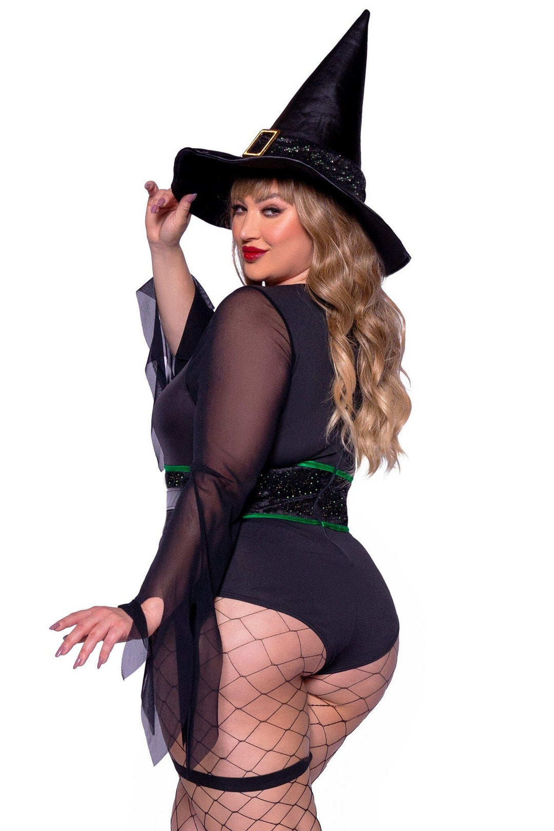 Leg Avenue 2 Piece Broomstick Babe in Black 