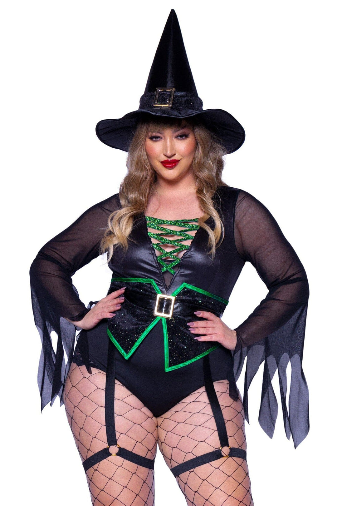 2 Piece Broomstick Babe-Witch Costumes-SEXYSHOES.COM