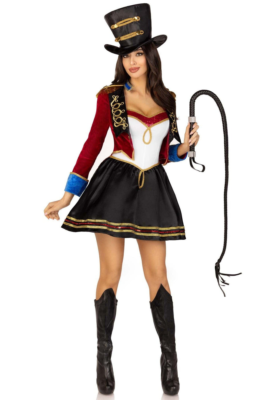 2 Piece Classic Ringmaster-Uniformed Costumes-SEXYSHOES.COM
