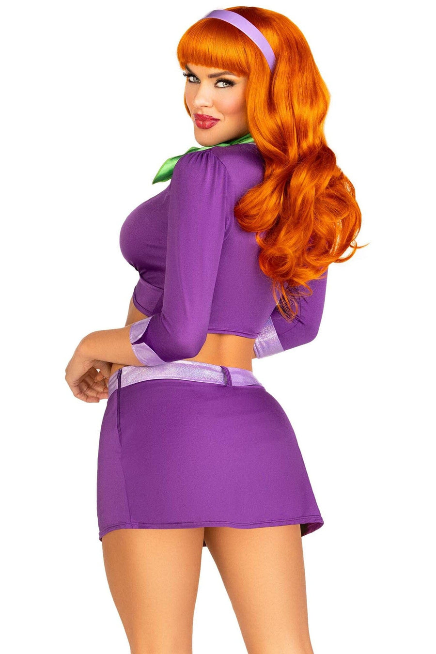 Leg Avenue 4 Piece Meddling Cutie in Purple 