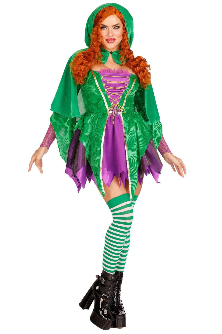 2 Piece Crafty Spellcaster-Witch Costumes-SEXYSHOES.COM